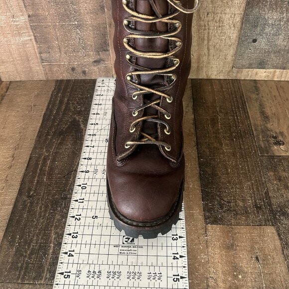 Whites Hathorn Explorer Logger Packer Plain Toe Work Boots Mens 14 D - Picture 4 of 12